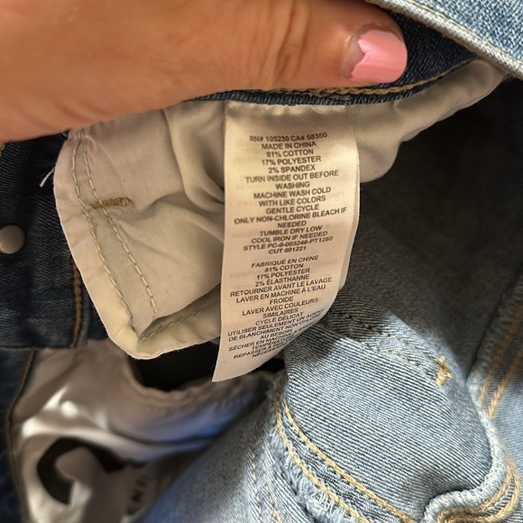 Current Eliott Women’s Two Year Destroy Stretch Medium Wash Jeans Size 28 - Picture 9 of 10